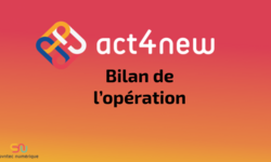 Act4New : bilan de l'opération
